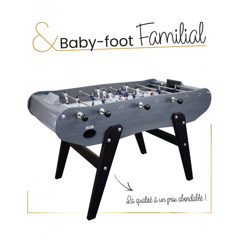 Baby-foot Familial Spalté Gris PETIOT